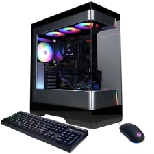 CyberPowerPC - Gaming Desktop - AMD Ryzen 7 7800X3D - AMD Radeon RX 9070 XT 1...