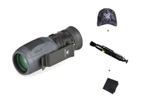 VORTEX Solo 8x36mm R/T Monocular with Lens Cleaning Pen, Hat, Microfiber Cloth