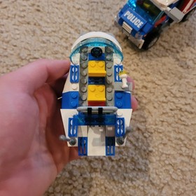 Lego City Police Off Road Command Center 4205 incomplete Read 