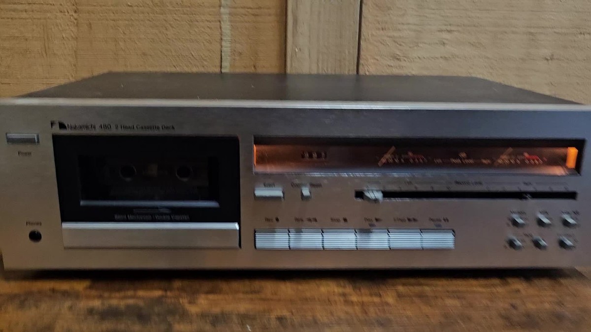 Nakamichi 480 Stereo 2 Head Cassette Deck | eBay