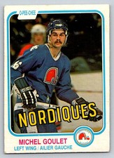1981-82 O-Pee-Chee #275 Michel Goulet Low Grade (ref 215803)