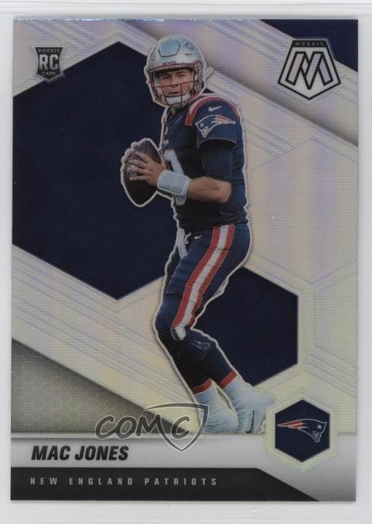 2021 Panini Mosaic Rookies Silver Prizm Mac Jones #306 1mv7