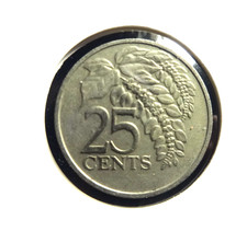 Trinidad and Tobago 1977  25 Cents  👀