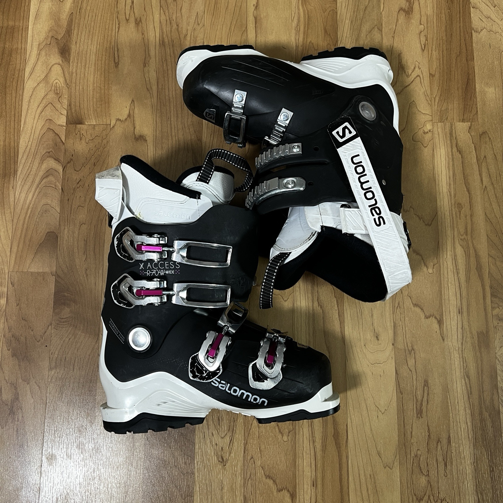 Scarponi da sci donna Salomon Quest Access R70 W taglia 7 5 Mondo 24 5 usati