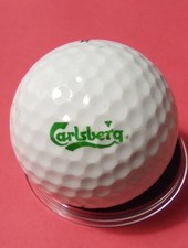 CARLSBERG BEER COMPANY LOGO GOLF BALL GREAT FOR ANY VINTAGE COLLECTION!