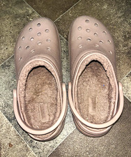 Crocs Classic Lined Clog Faux Fur Lined Slip-...