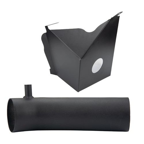 Cold Air Intake Kit 3" + Black Filter w/ Heat Shield Fit For 91-92 Jeep Cherokee - Picture 15 of 16