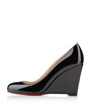 Christian Louboutin Ron Zeppa nuovo senza scatola tacco con zeppa 37,5