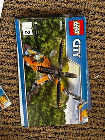 LEGO&reg; City Jungle Cargo Helicopter/ Car 2 -in-1 60158 Incomplete Set Spider Gear