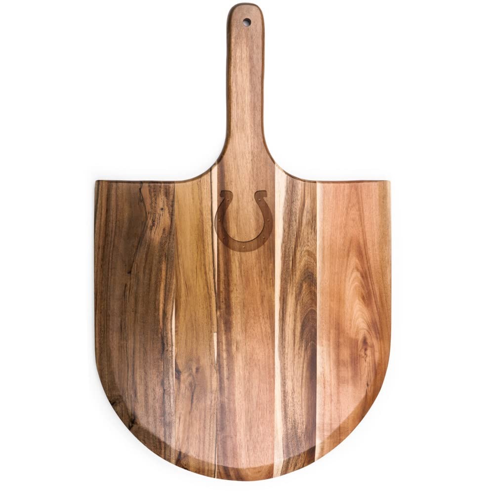 PICNIC TIME NFL Indianapolis Colts Acacia Wood Pizza Peel