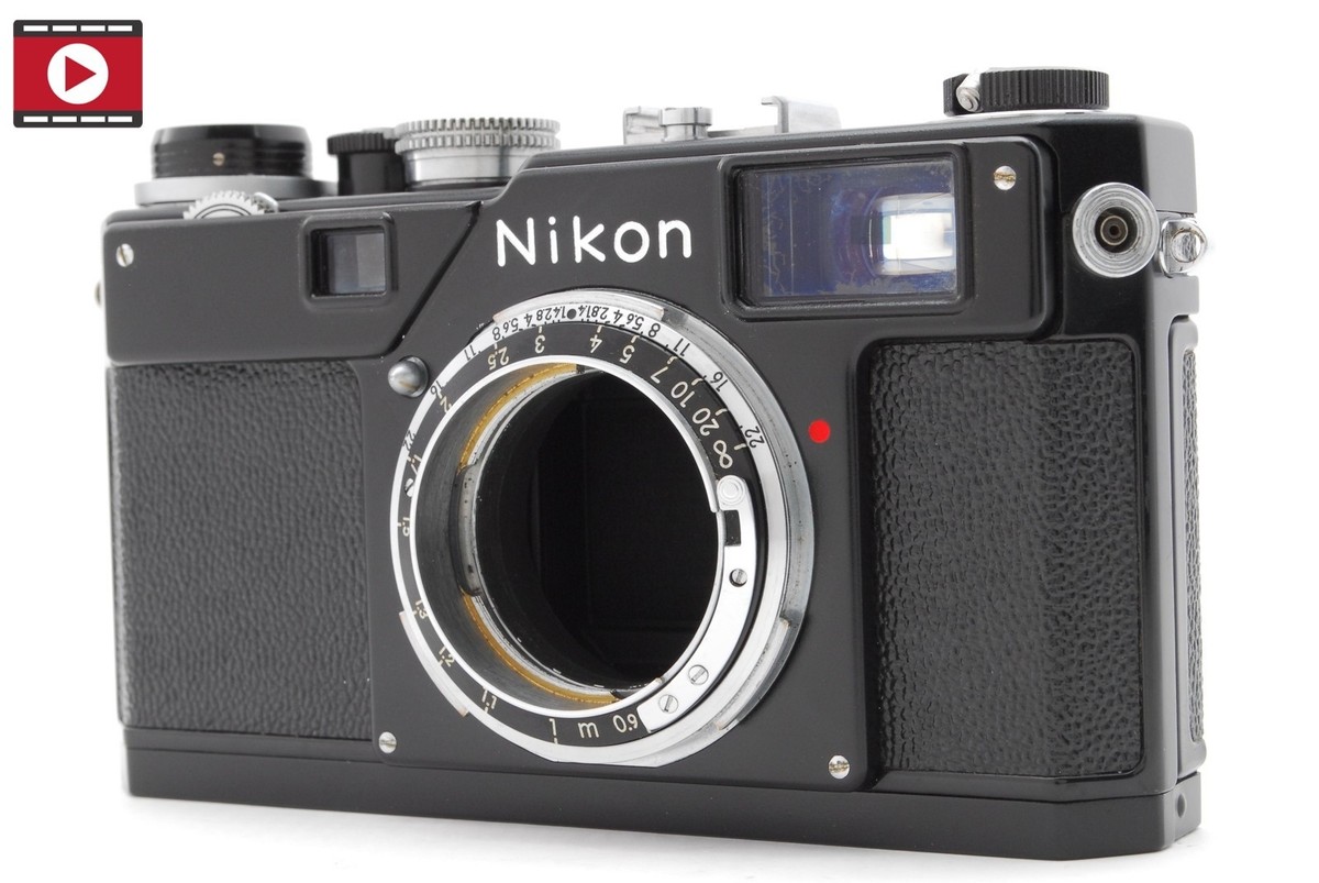 ▶️[NEAR MINT+] Nikon S4 Rangefinder Black Painted Film Camera