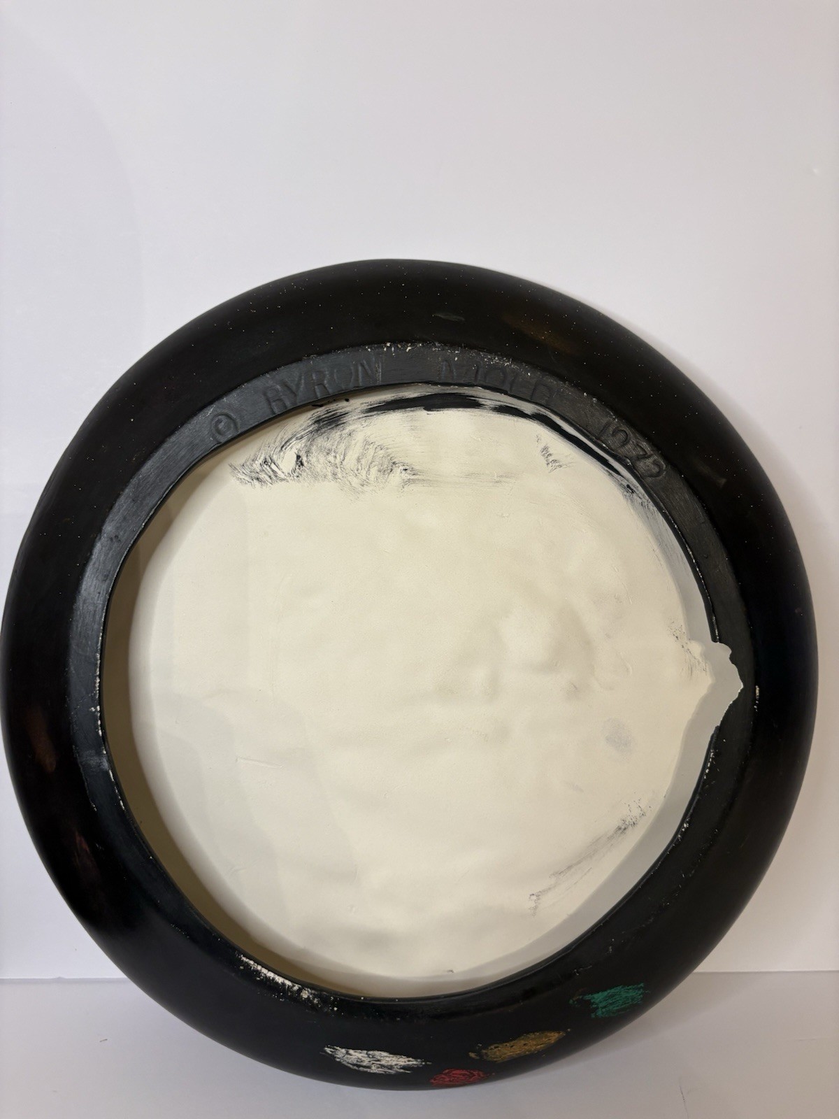 Vintage 1972 Byron Molds Scene 3-D Decorative Wall Plate Spring On Farm