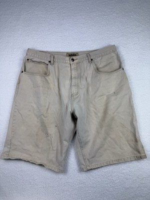 Vintage WEBS Y2K Skater Shorts Size 42 Tan