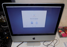 Apple iMac A1224 AIO 20" Desktop 320GB HDD Needs OS Installed No Mouse/Keyboard