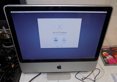Apple iMac A1224 AIO 20'' Desktop 320GB HDD Needs OS Installed No Mouse/Keyboard