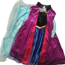 Frozen Elsa Anna Costume Set 4 - 6X Ice Dress Cape Party Dress