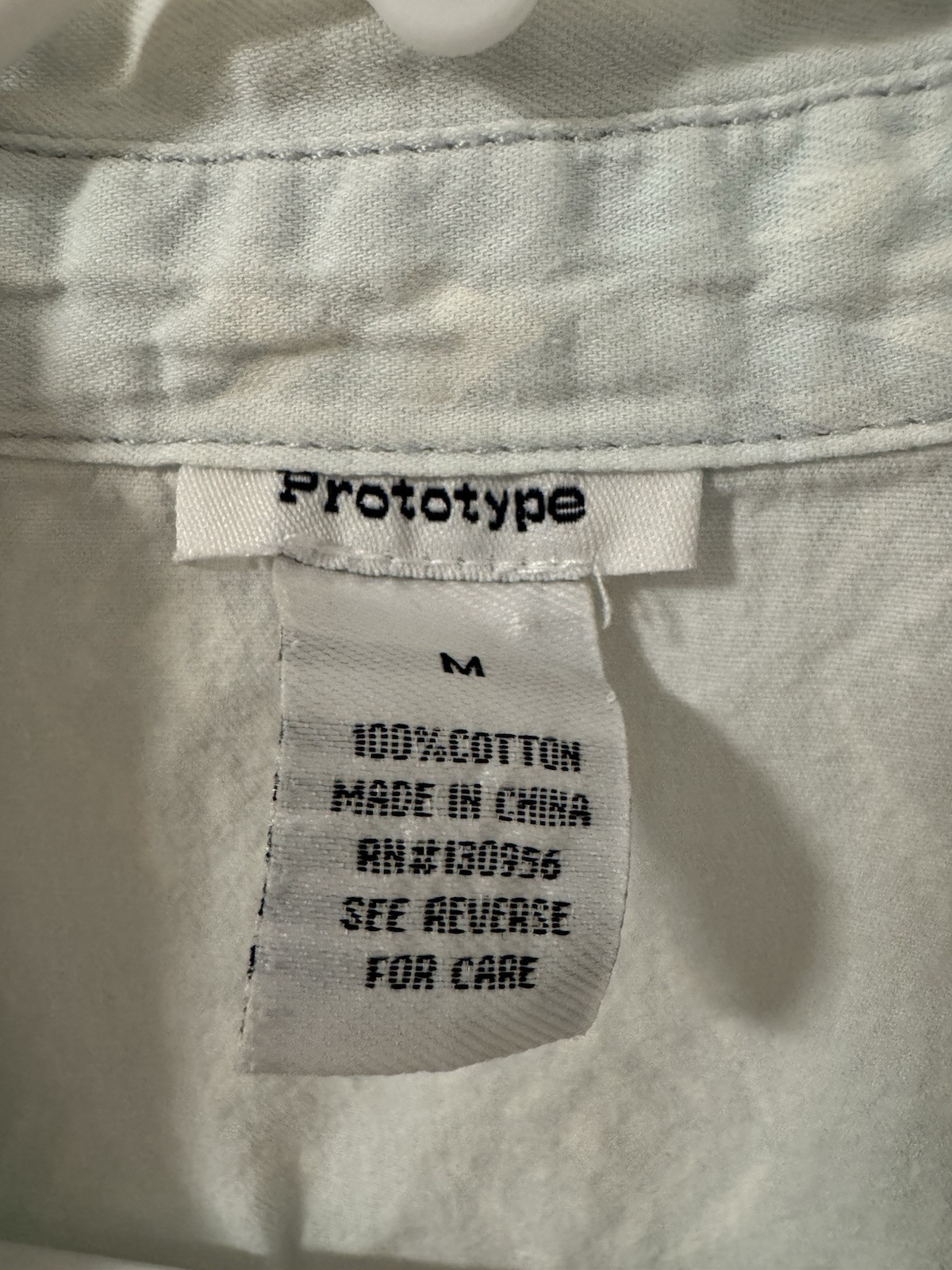 Prototype Sleeveless Chambray Button Up Double Po… - image 3