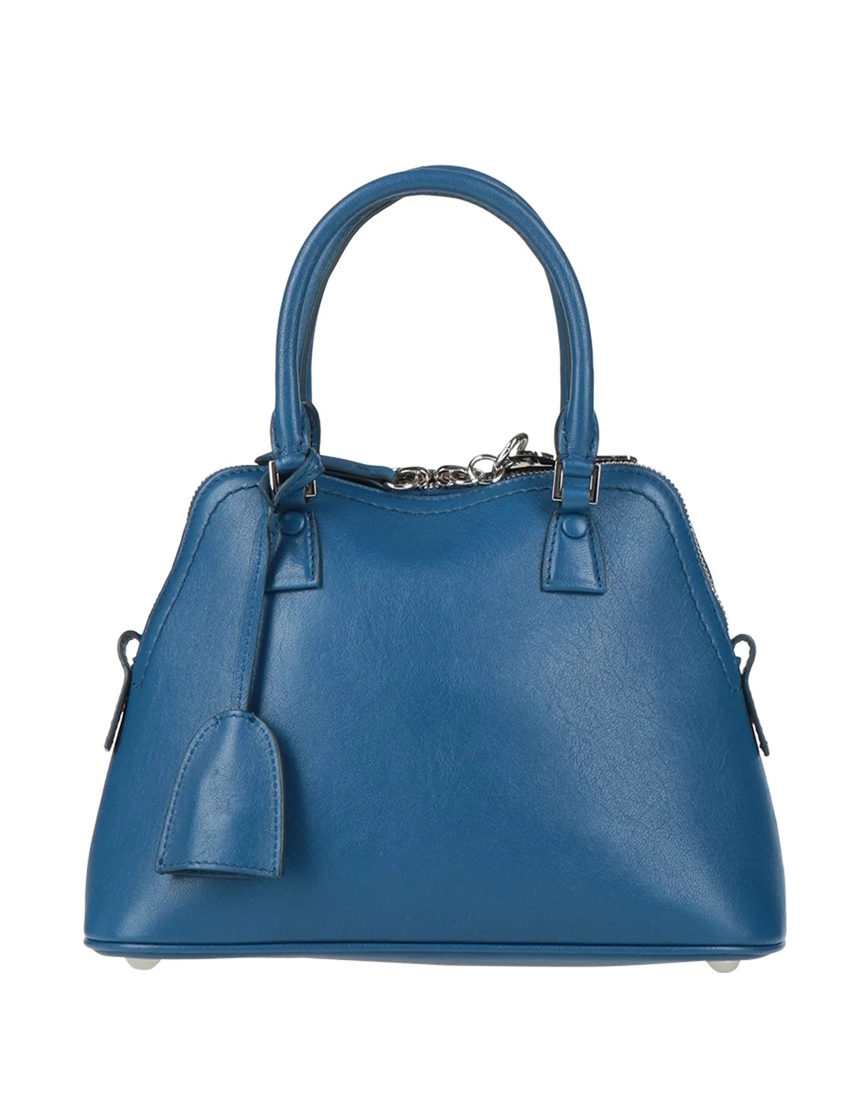 Maison Margiela - Women - Leather Bowler Bag - Blue 400990₽