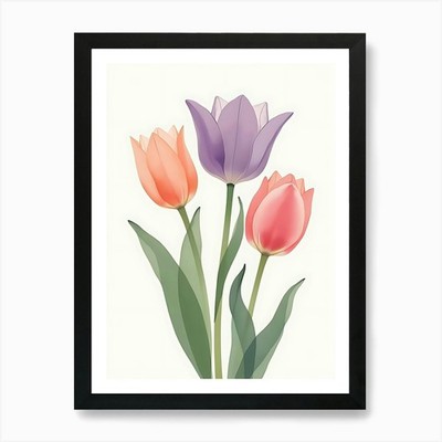 Elegant Nature Form For Serene Inte Framed Wall Art Poster Canvas Print Picture