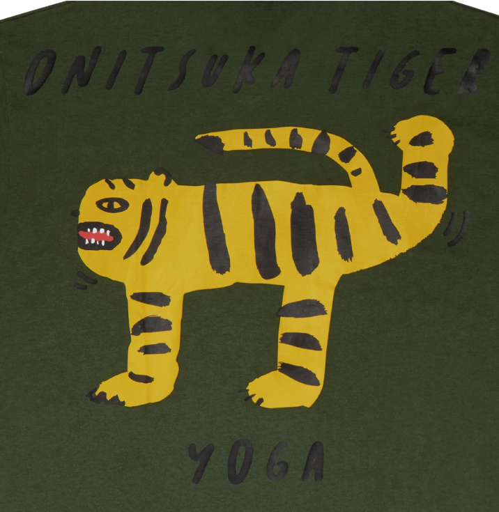 Onitsuka Tiger Oversized Graphic T-Shirt Unisex Lifestyle Tee