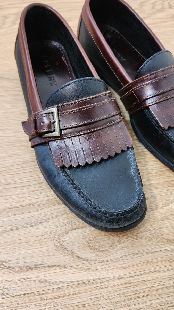 Sperry Top Sider Loafers Mens 10.5 Leather Tremont Kiltie Shoes 0723643 Sperry Top-Sider Mens Shoes 10.5 Loafers Brown Leather  main image 3
