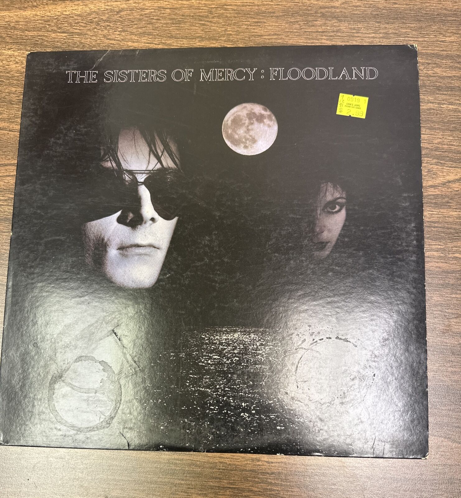 LP Sisters Of Mercy Floodlands - 1987 Elektra 60762-1