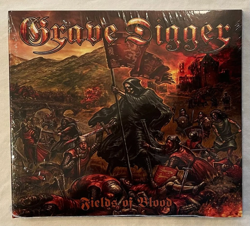 Grave Digger - Fields Of Blood CD (Signed by full band) Limited Edition NEW - Image 2 of 3