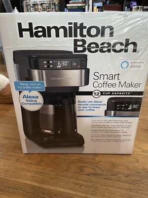 Hamilton Beach 12 Cup Programmable Smart Coffee Maker - Black (49350)