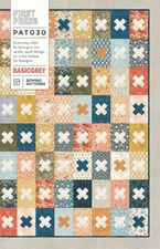 Quilt Pattern FIRST PRESS Moda BASIC GREY Layer Cake Friendly CIDER