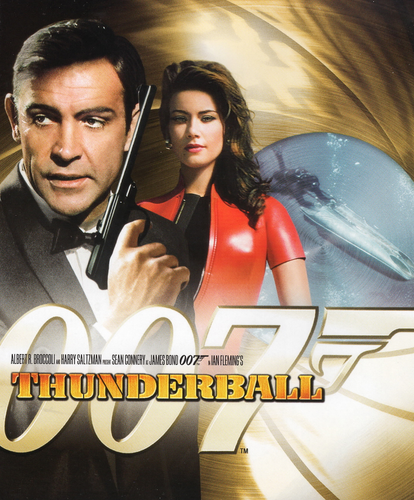 NEW THUNDERBALL (1965) - Blu-ray disc only in clear plastic envelope / no case - Imagen 2 de 3