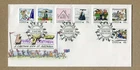 AUSTRALIA. BICENTENNIAL A Cartoon View of Living Together 1988 3-16 FDC