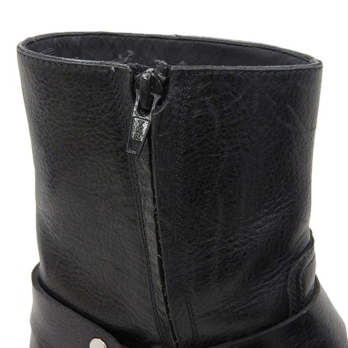 CELINE CELINE Biker Boots Shoes Side Zipper Men's Black 42 MG1202 shoes 42 black - Picture 4 of 6
