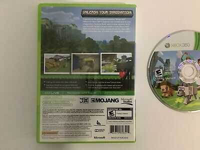 🔥 Minecraft (Xbox 360) G2W-00001 First Edition. CIB. Mint Disc. See  Description