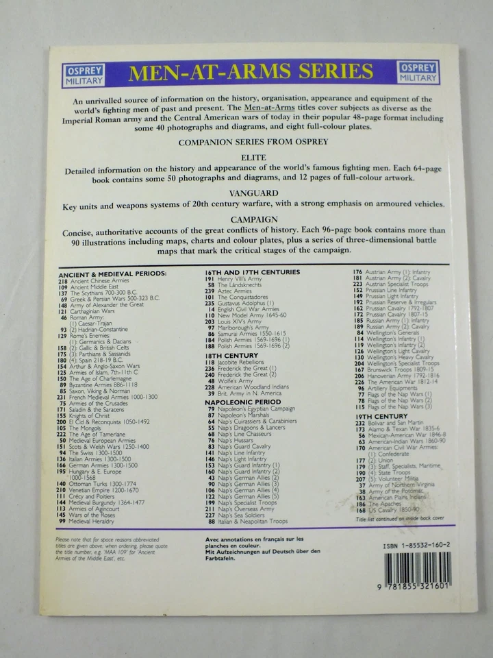 Frederick the Great's Army (2): Infantry (Men-at-Arms, 240) - Image 2 of 2