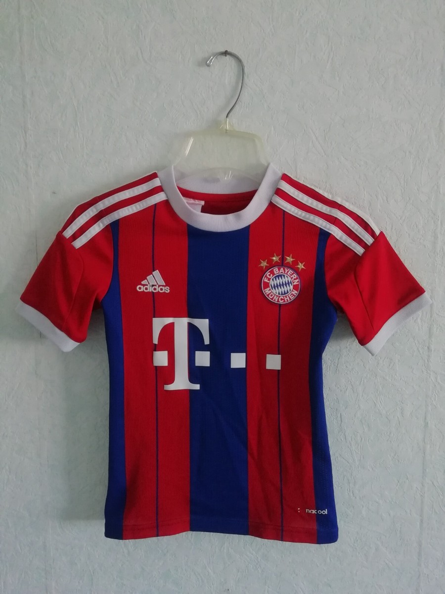 Bayern Munich Schweinsteiger Home 2014 2015 Adidas 7-8Y