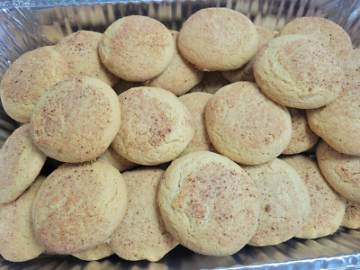 8 XL Snickerdoodle cookies