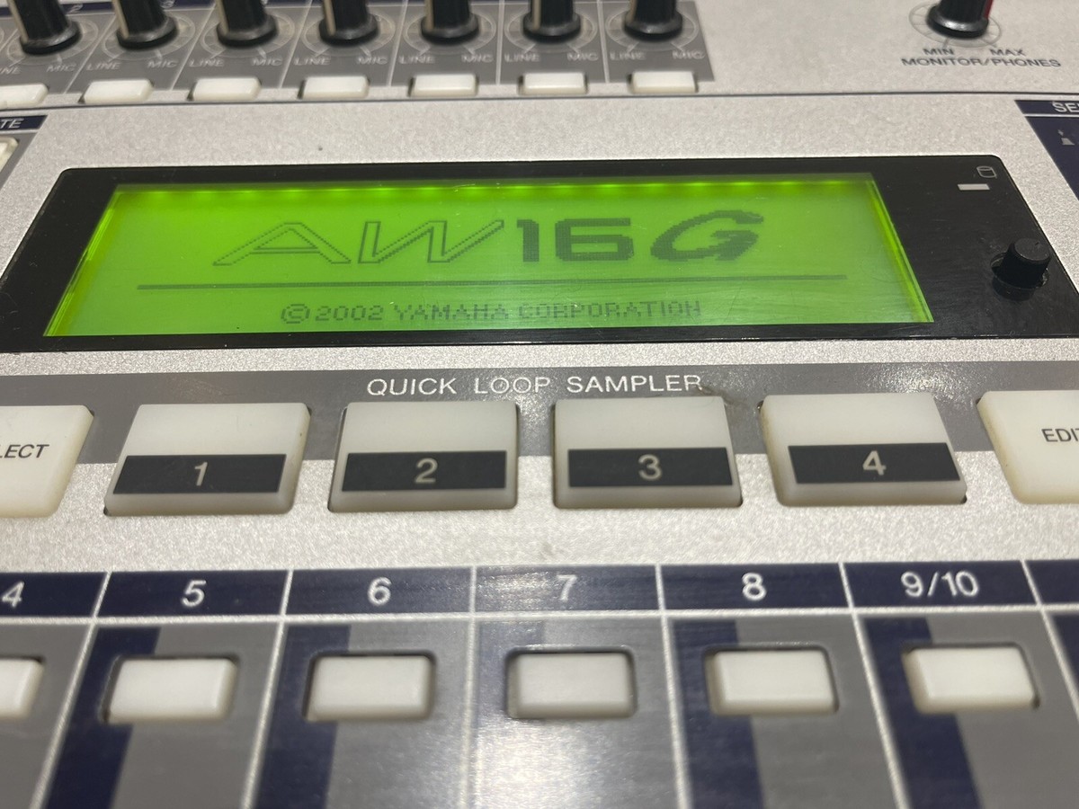 Yamaha AW16G 16-Track Professional Audio Workstation | eBay UK