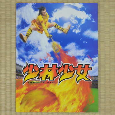 Shaolin Girl Japan Movie Program 2008 Ko Shibasaki Katsuyuki Motohiro