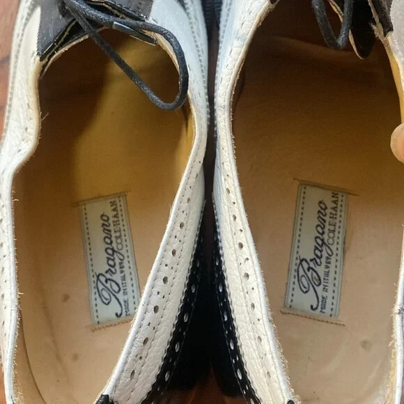VINTAGE Spectator BRAGANO for COLE HAAN Wingtip Oxford Dress  display picture 1