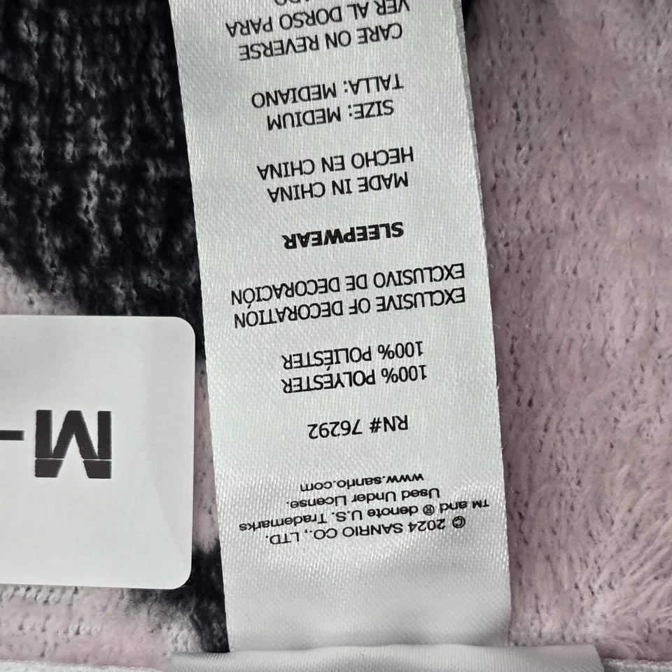 Ropa de dormir para mujer Hello Kitty M rosa mono estampado gráfico polar Foto 3 de 4