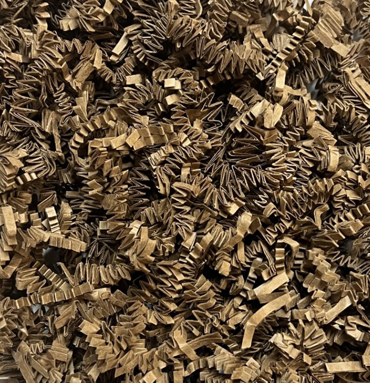 1 LB Brown Shredded Crinkle Paper Shred Filler for Gift Baskets