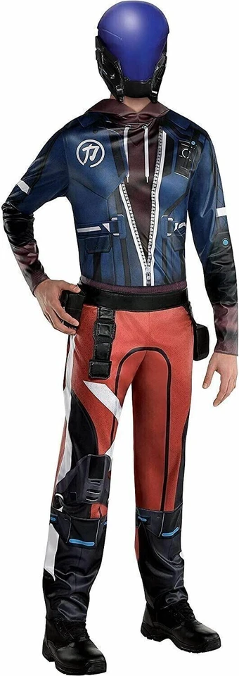 Disfraz de Halloween Hyperscape Ace Ubisoft Adulto Talla PLUS XXL 48-52 NUEVO Foto 4 de 4