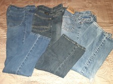 3 Pair Boys LEVI'S, Wrangler and Children's Place Jeans Size 10