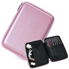 7" Cube Hard Shell Case Accessories Organizer Portable Travel Carry Storage Bag