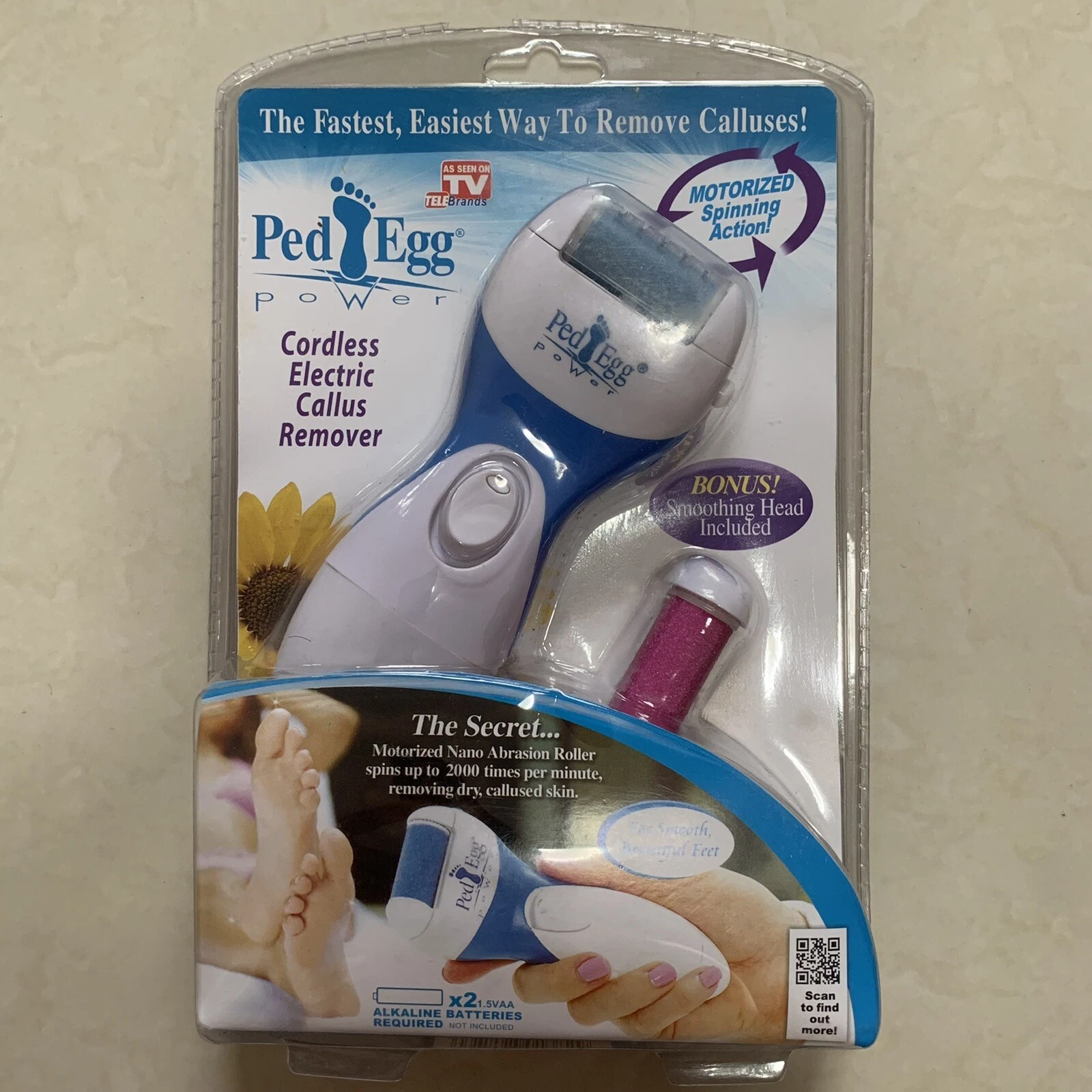 Ped Egg Power Callus Remover - Thumbnail 2