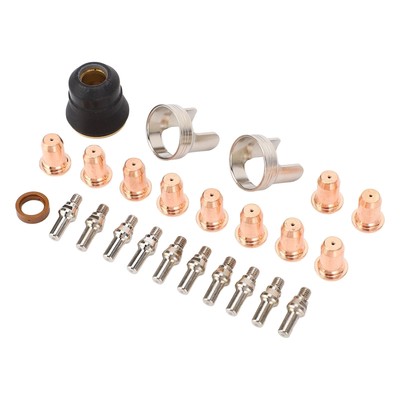 IPT40 Tip Electrode Kit 24 Pieces Plasma Cutter Tip Electrode Set Plasma Cutt...