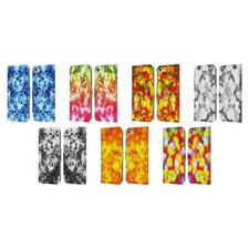 HEAD CASE DESIGNS BOKEH CHRISTMAS EDITION LEATHER BOOK CASE FOR APPLE iPOD TOUCH