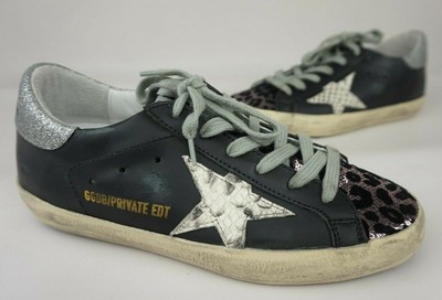 golden goose black sequin