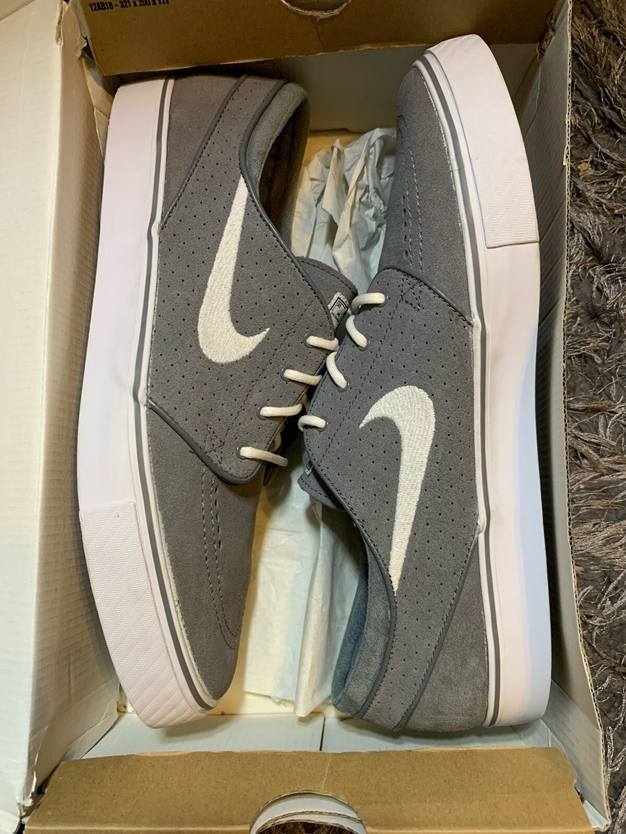 Nike SB Zoom Stefan Janoski Skate Shoes Cool Gray 333824-070 Nike SB Zoom Stefan Janoski Skate Shoes Cool Gray 333824-070