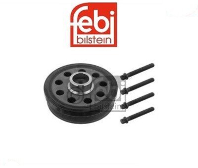 33077 Belt pulley, crankshaft (FEBI)